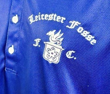 Leicester Fosse (City) FC First ever Replica Football (Blue) shirt 1899/1900 - Image 2