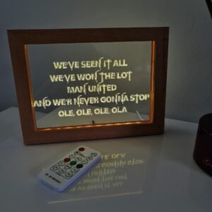 Manchester United Remote Controlled Song Light
