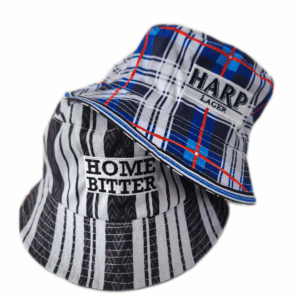 Notts County Retro Kit Inspired Reversible Bucket Hats