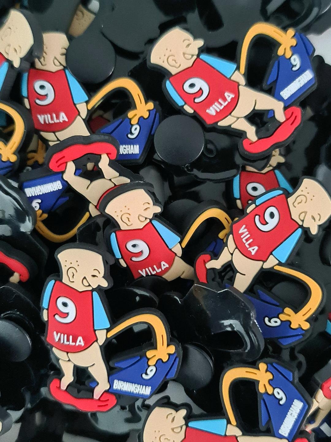 Aston Villa Funny Croc Charm "Wee on Birmingham" Jibbitz