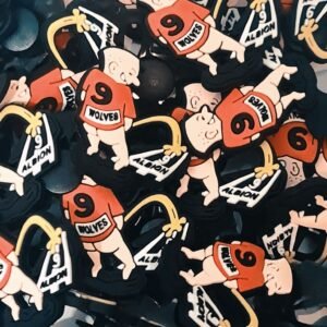 Wolves wee on West Brom funny croc charms