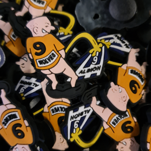 Wolves wee on West Brom funny croc charms