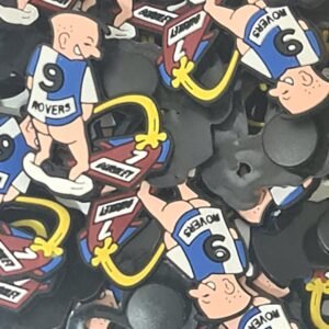 Blackburn funny croc charm wee on Burnley