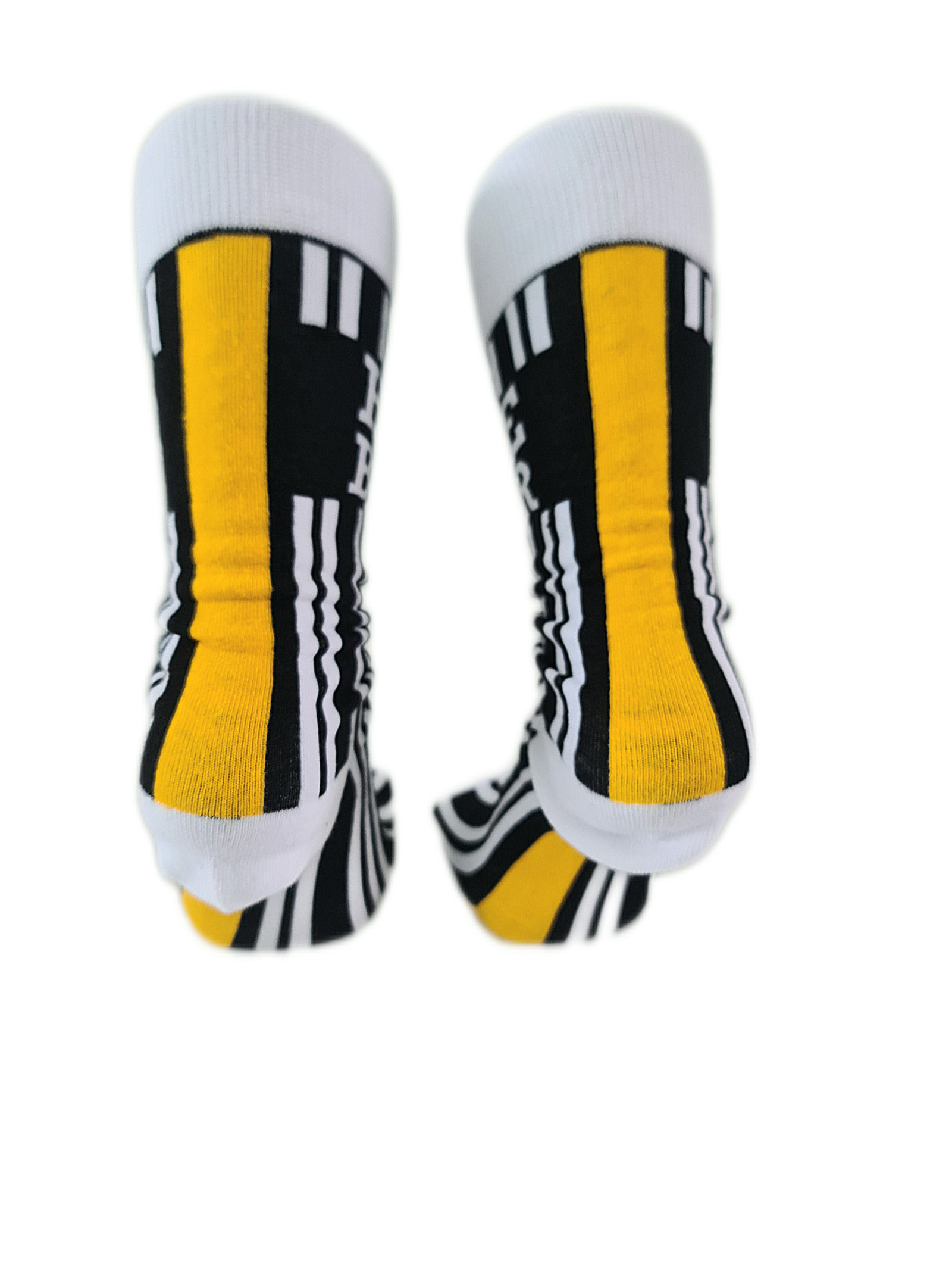 Notts County Retro Kit Inspired Socks - Image 4