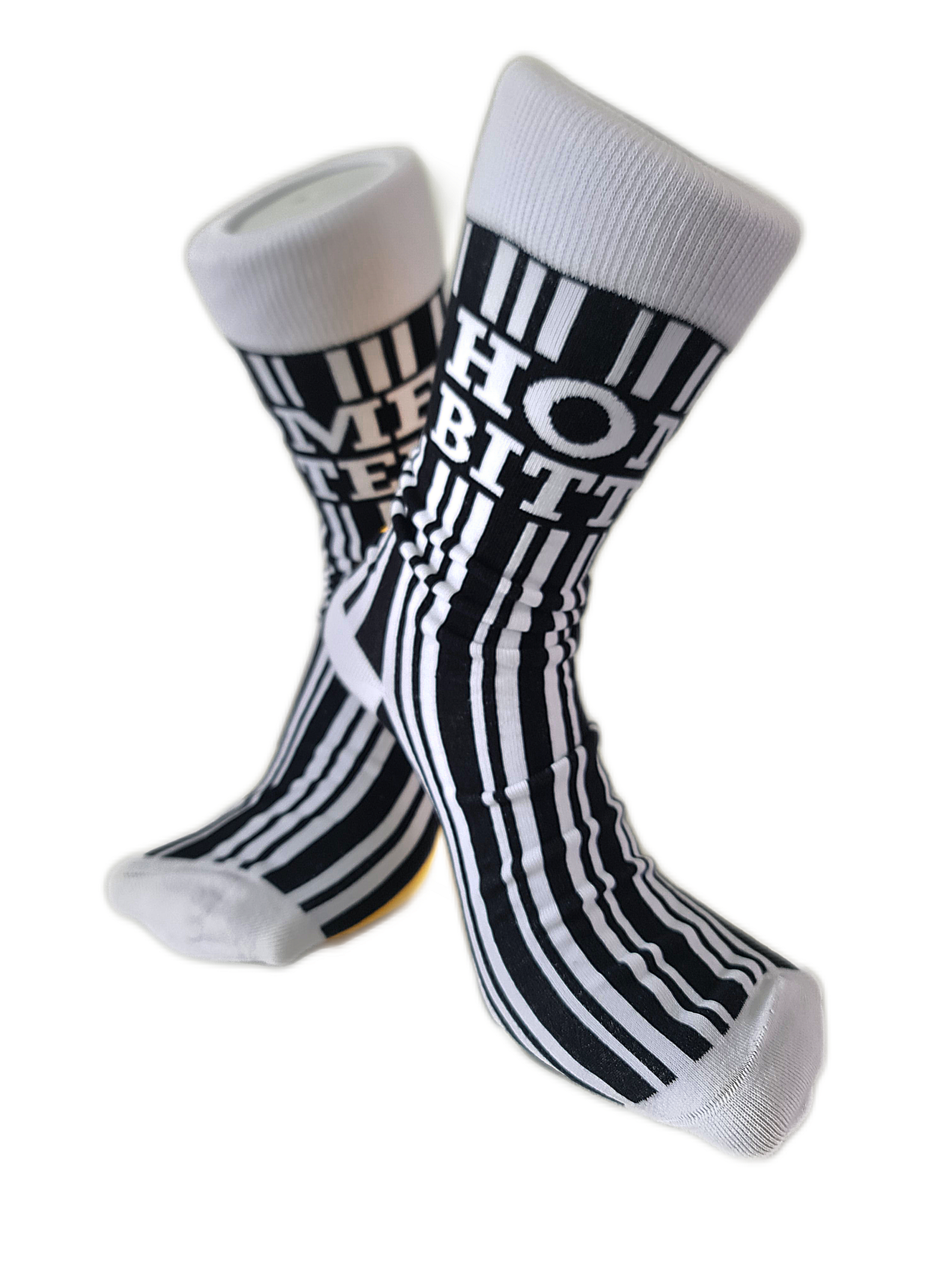 Notts County Retro Kit Inspired Socks