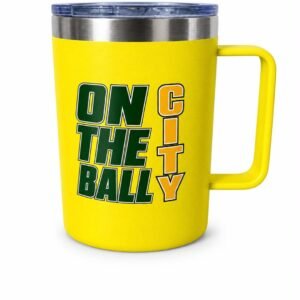 Norwich City 'On The Ball City' Travel Mugs